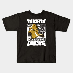 Ducks Hockey - Cool Cyber Mask Kids T-Shirt